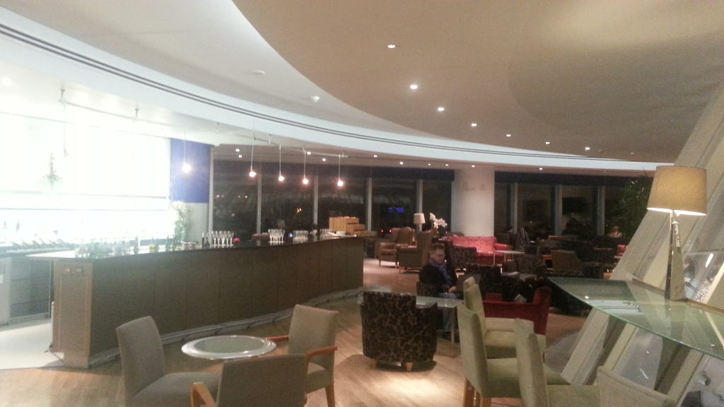 British Airways lounge Manchester Airport