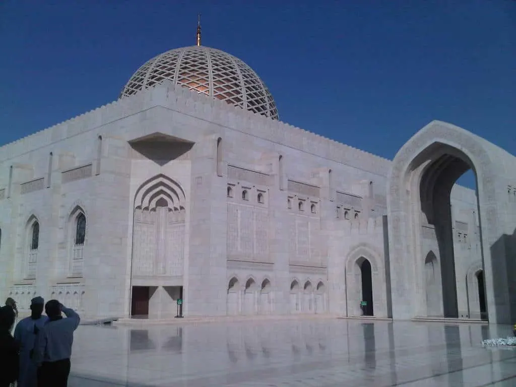 Sultan Qaboos grand Mosque Muscat