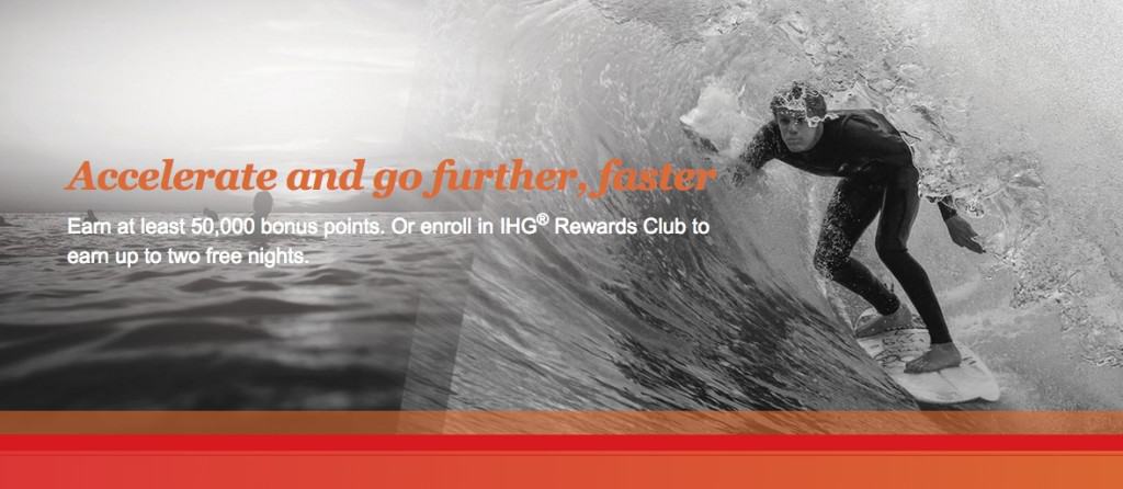 Fall 2015 IHG Promotion "Accelerate" is the new promotion from IHG where new members can find a very good deal with two free nights after 4 nights. 