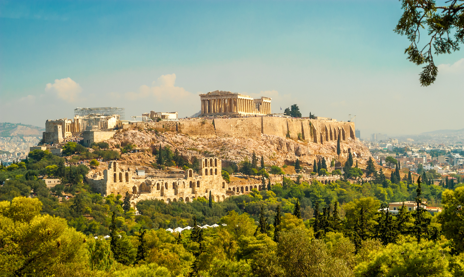 muslim friendly guide to athens acropolis view 