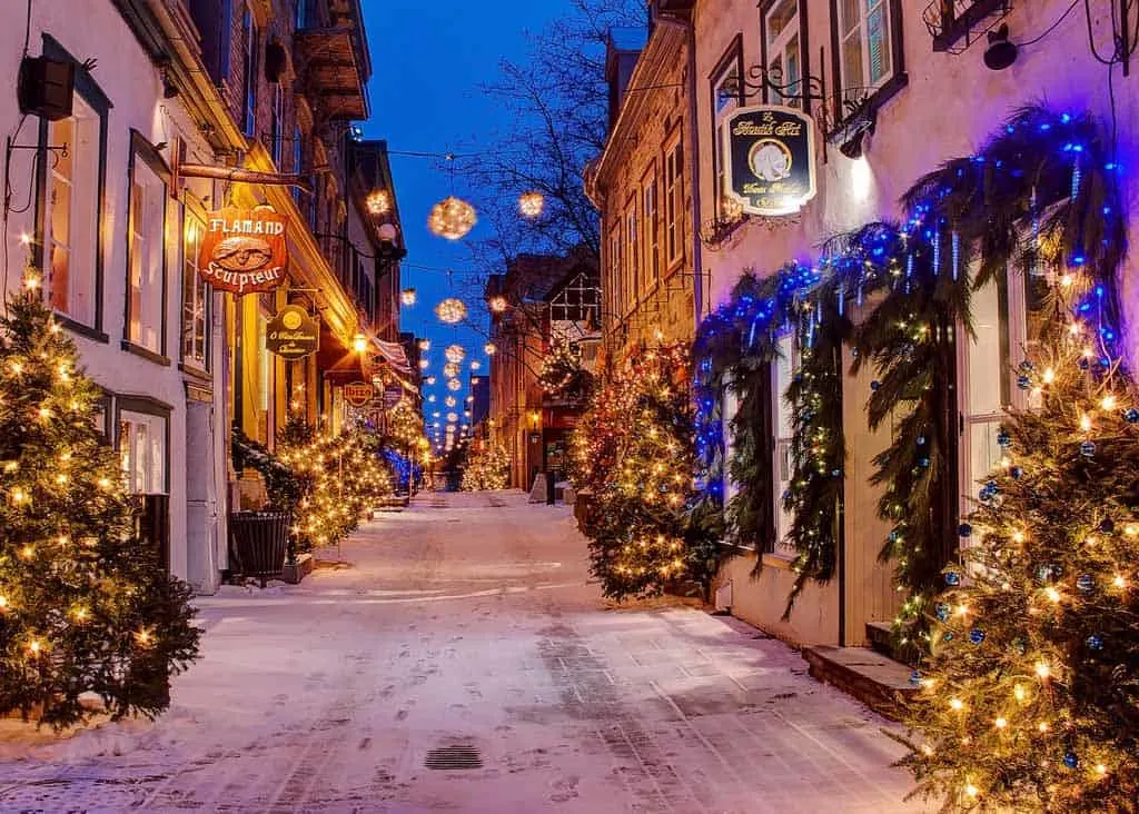 The Best Places To Spend Christmas, Canada