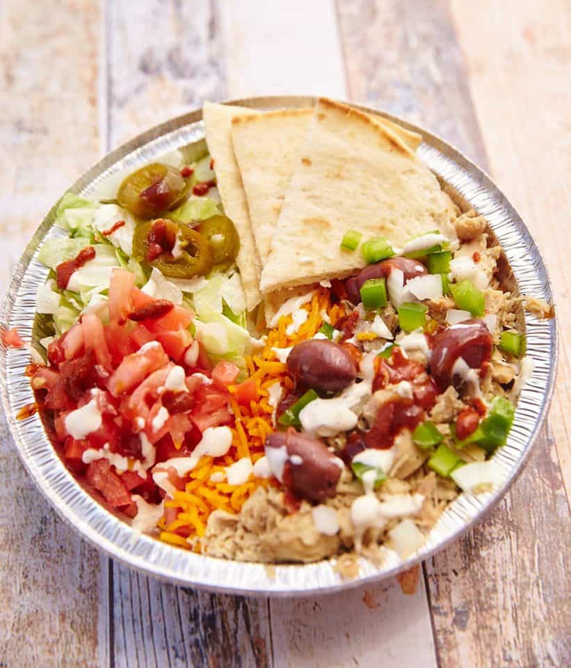 Halal Guys is one of the most famous halal restaurants in New York City, America