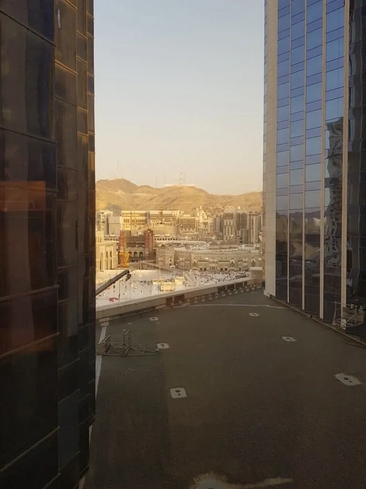 view from our room at hilton convention centre makkah haram view 
