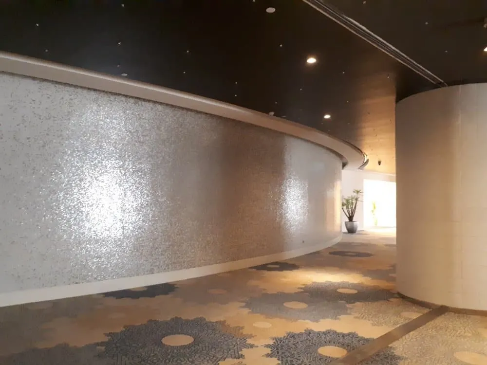 Hallway at hilton convention hotel review makkah