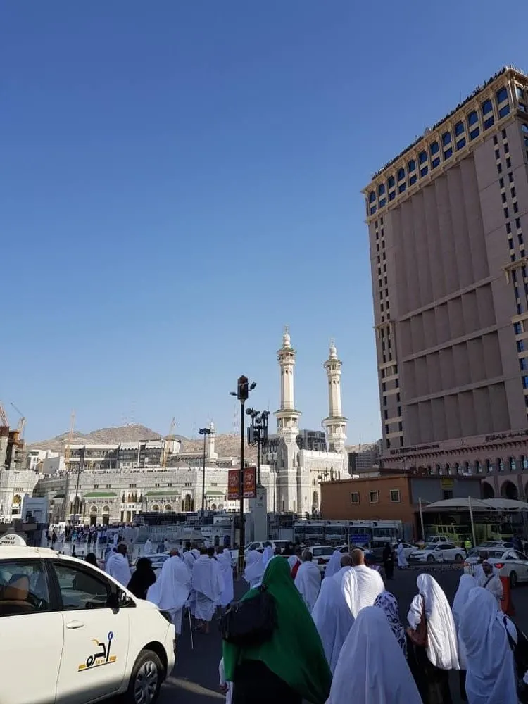 the hilton hotel makkah is close to the haram 