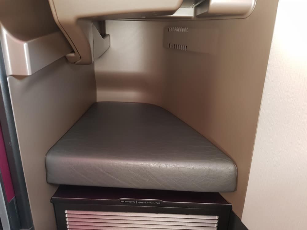 Qatar Qsuites review good for hijabi travellers?