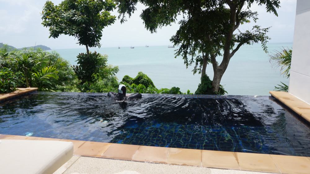 a view from our muslim-friendly villa in Phuket. 