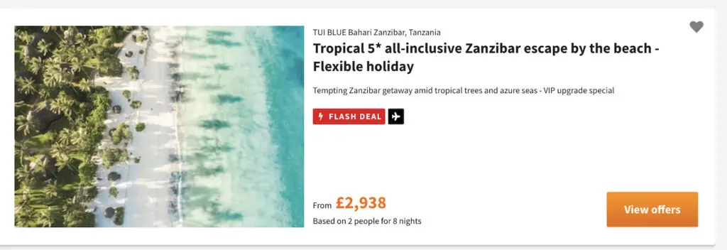 secret escapes zanzibar deals halal holidays