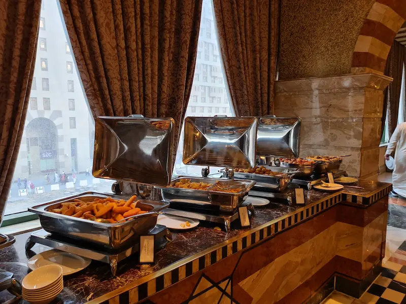 breakfast types at hilton hotel medinah review muslim travel girl