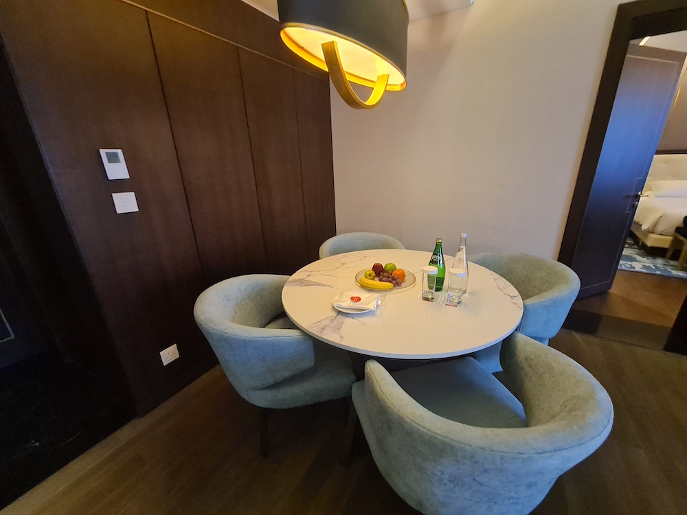 dining room grand hyatt al khobar review