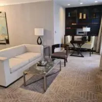 Hyatt regency Makkah suite living room