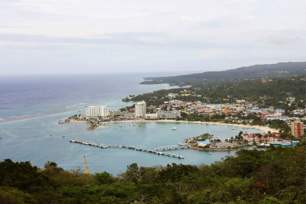 View from Jamaica’s Mystic Mountain