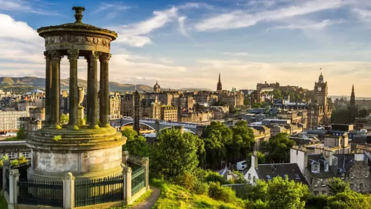 edinburgh is a great european city with halal food for Muslims