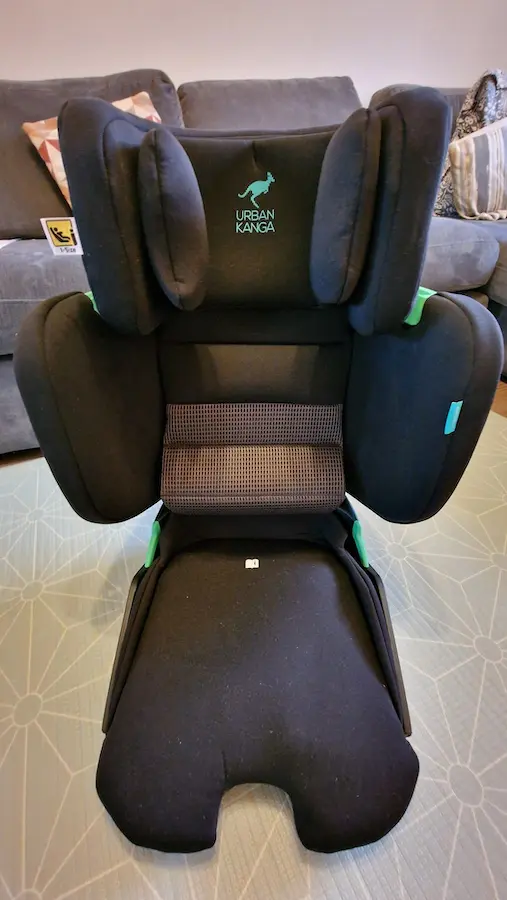 urban kanga wallaroo booster travel car seat