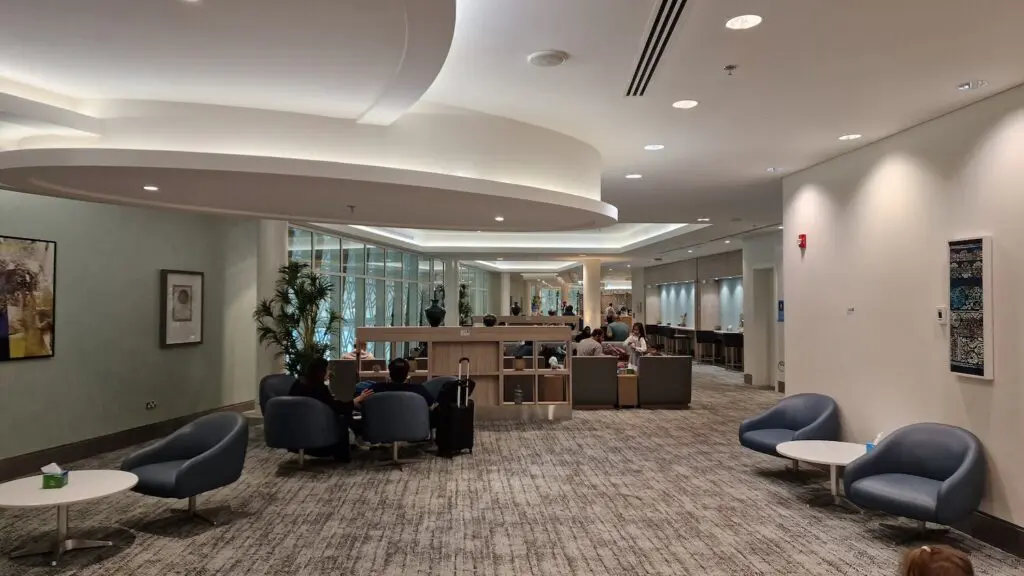 seating area wellcome lounge jeddah airport review muslimtravelgirl1