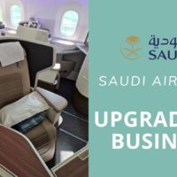 How to upgrade to business class on saudi airlines