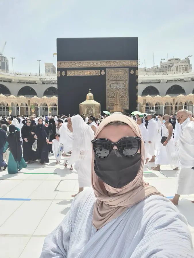 perfect hijab option for what to wear when on umrah and hajj