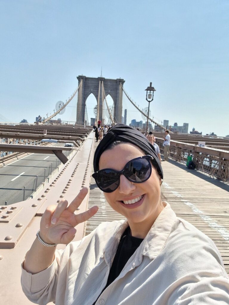 the best cities for muslims to visit in the US - new york with solo travel muslim travel girl